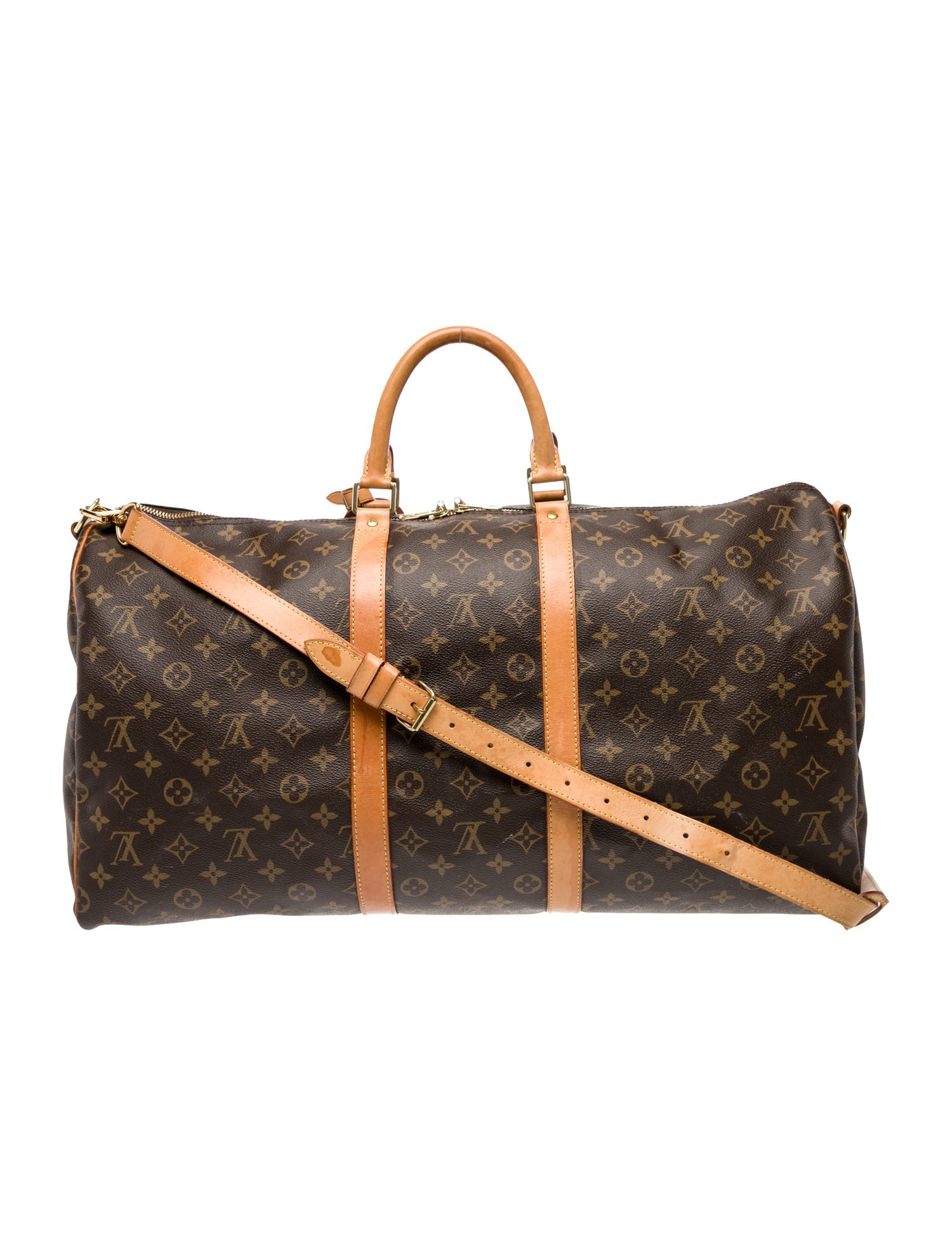 Louis Vuitton LV Monogram Keepall Bandouliere 55